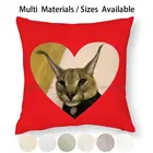 Наволочка для подушки, из хлопка и льна