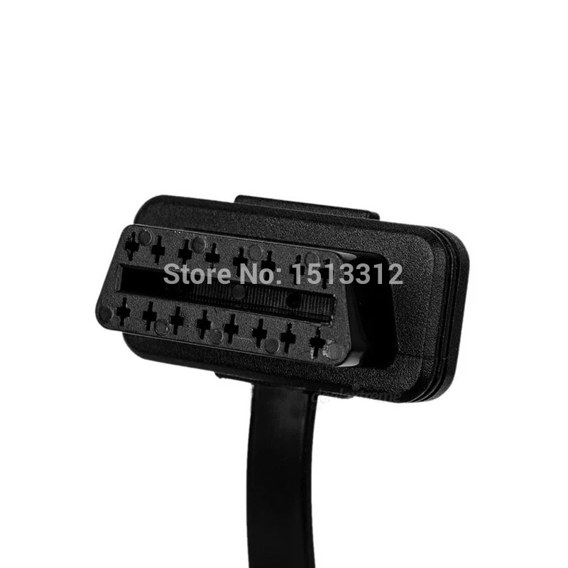 Новый 60 см автомобильный ELM327 5053 OBD2 16-контактный штекер-гнездо диагностический