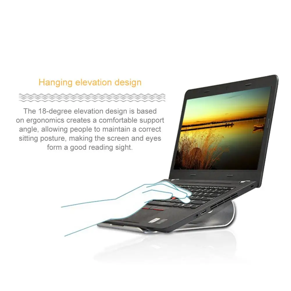 Охлаждающая подставка для ноутбука 11 15 дюймов алюминиевый стоячий держатель