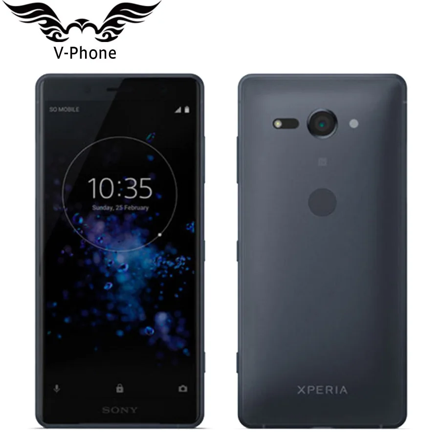Brand New Original Dual SIM Sony Xperia XZ2 Compact H8324 4GB 64GB Mobile Phone 5" Snapdragon 845 NFC 4G Android Phone