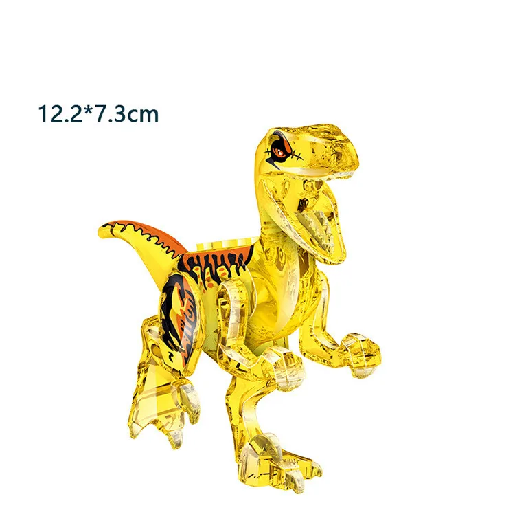 6 шт. мир Юрского парка Раптор динозавры тиранозавр Рекс Indominus Rex Dino фигурки