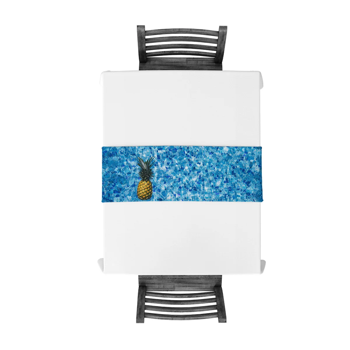 Чистая морская вода ананас Свадебная вечеринка стол бегун журнальный столик