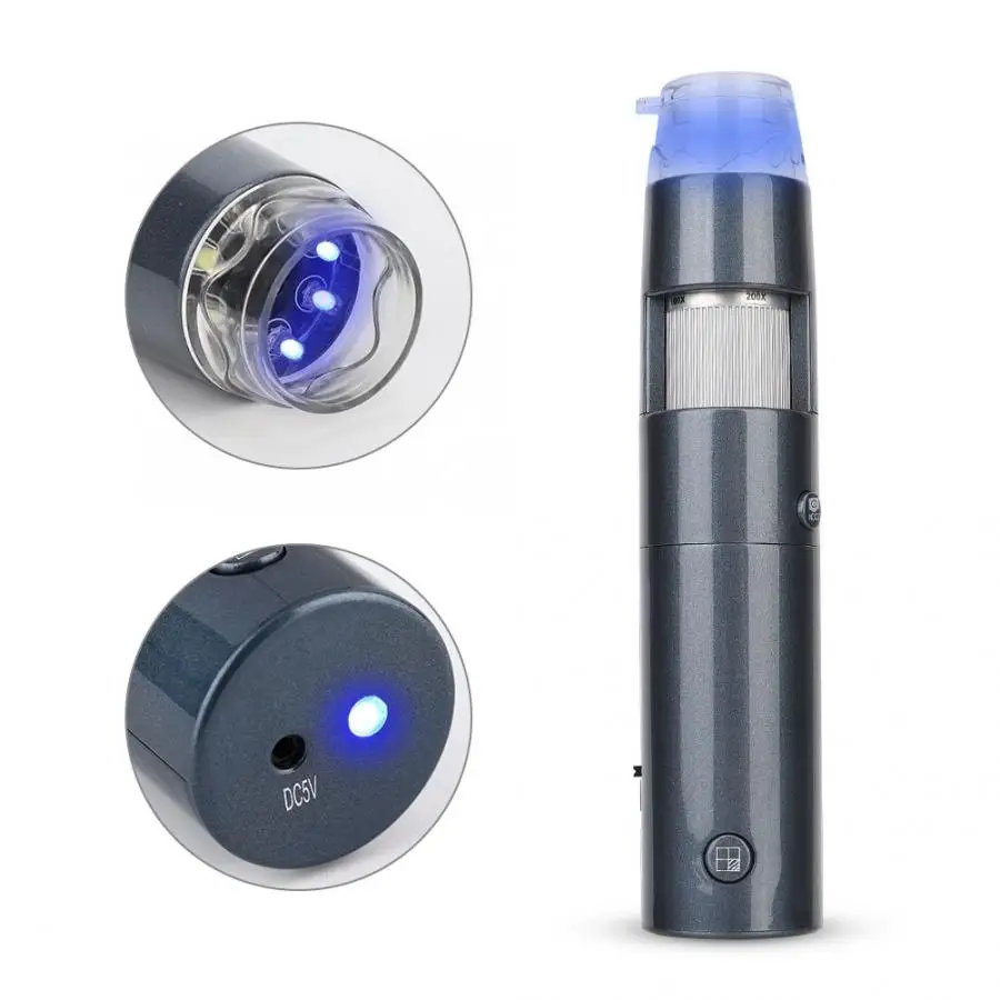 Беспроводной WI-FI кожи волос прибор для исследования волосистой части головы