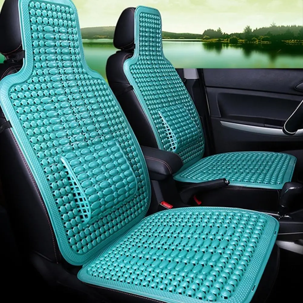 1Pcs Summer Cool PVC Beaded Car Seat Cover Massage Auto Interior Decorative Accessories | Автомобили и мотоциклы