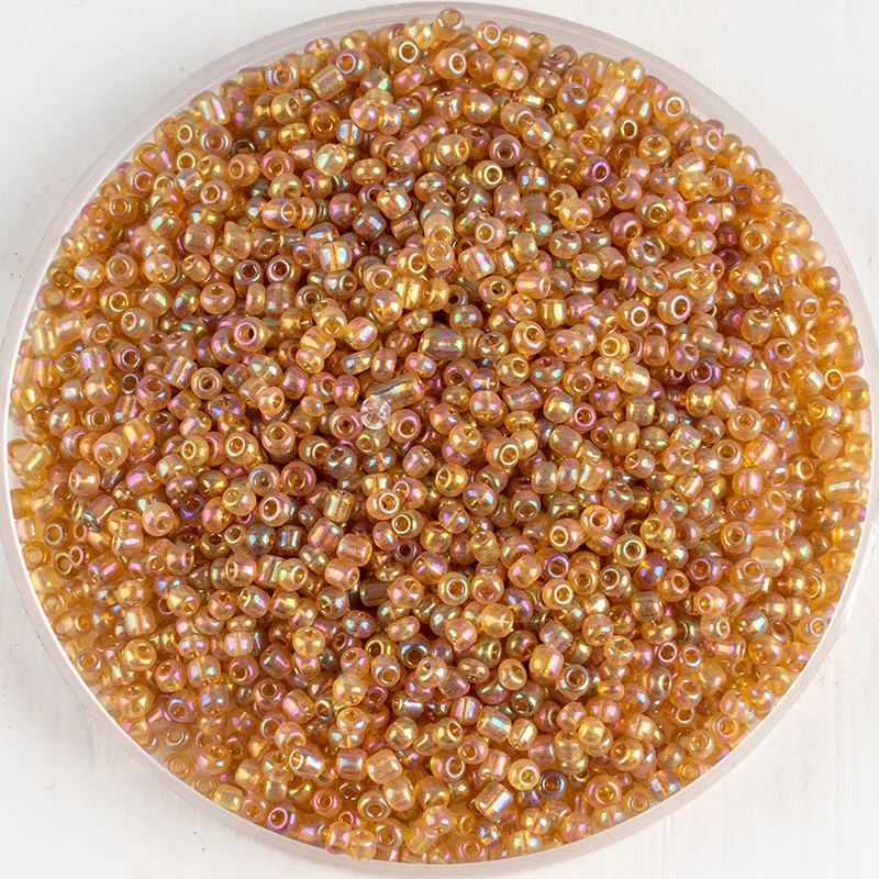 1000 шт. 2 мм Оранжевые Бусины из чешского хрусталя для изготовления ювелирных