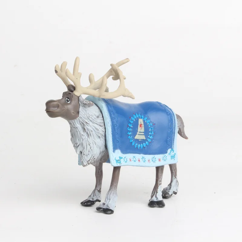 

5Pcs/set Frozen2 Snow Queen Elsa Anna PVC Action Figures Olaf Kristoff Sven Anime Dolls Figurines Kids Toys For Children Gifts