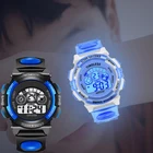 Детские светящиеся часы, светодиодные цветные водонепроницаемые часы для мальчиков, девочек, студентов, дата недели, креативные детские часы, подарок