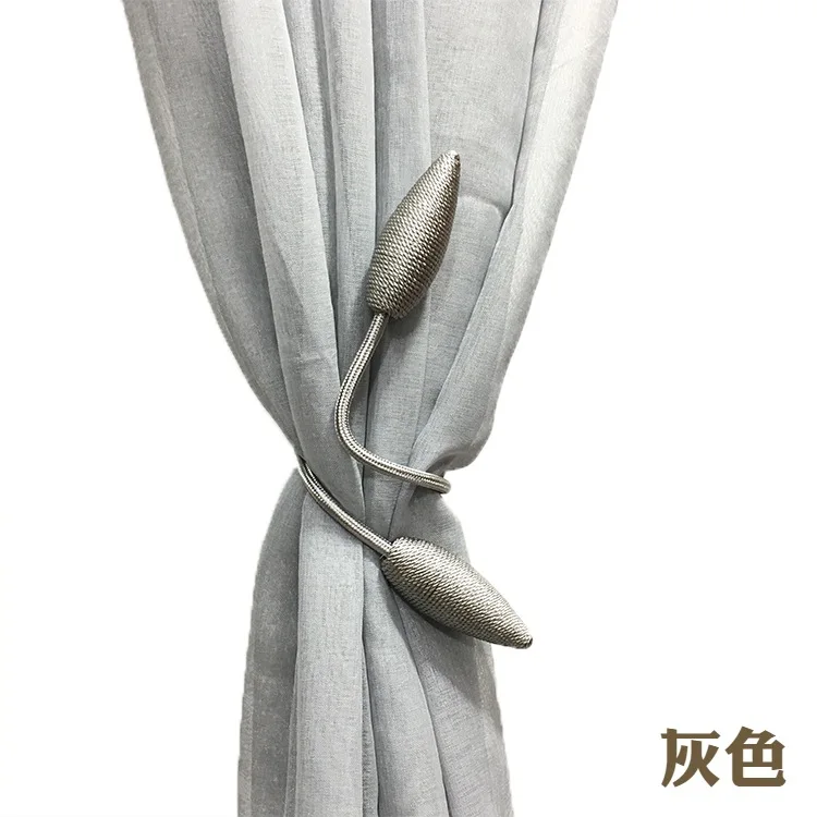 Прочные застежки для штор произвольной формы подвесные ремни из плюшевого