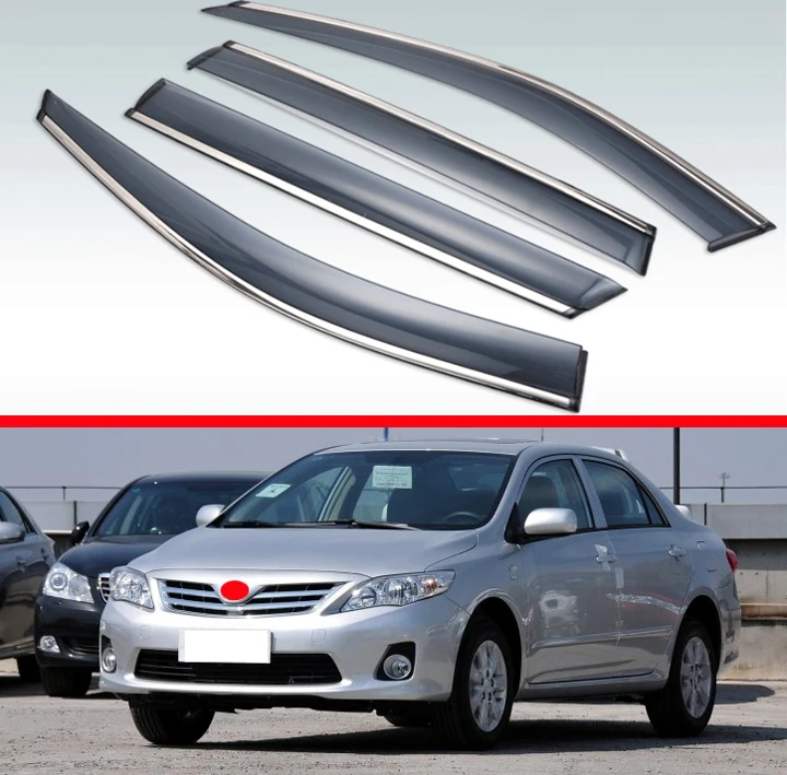 

4 шт., защитный козырек для Toyota Corolla 2008-2013