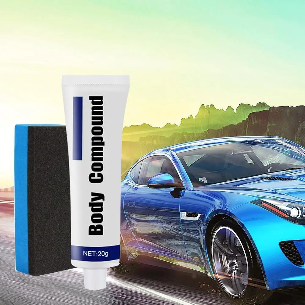 

Car Body Compound Wax Paint Paste Set Scratch Paint Styling Care It Pro Grinding Repair Fix Polishing Car Compound Auto Kit W6V1