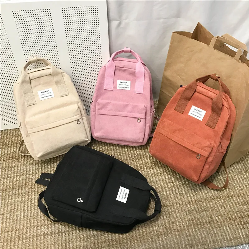 

NEW New Trend Backpack Fashion Women Backpack College Female School Bagpack Harajuku Travel Shoulder Bags For Teenage Girls 2021