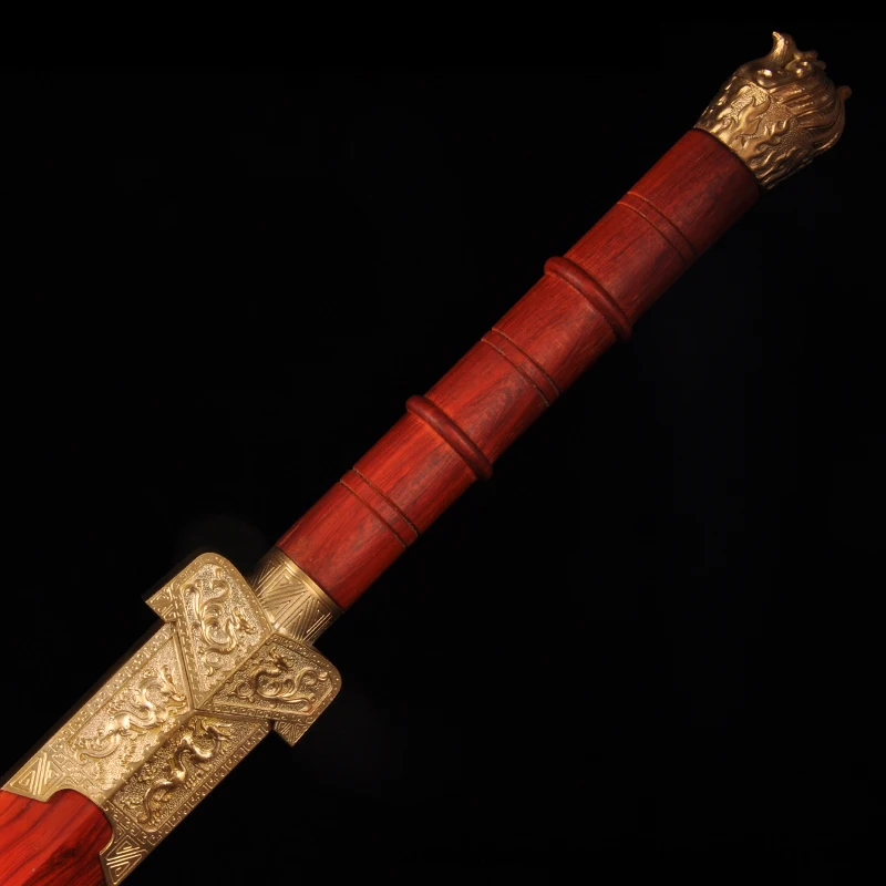 Металлический домашний декоративный античный китайский меч складные стальные