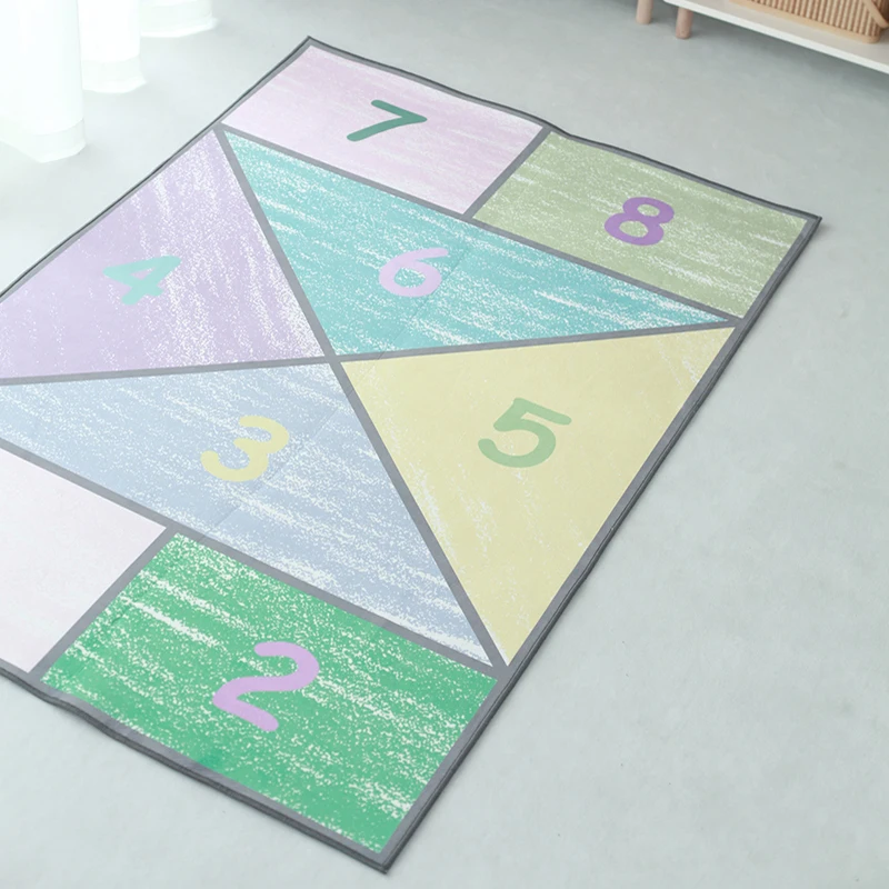 100x145cm Non-slip Baby Child Room Creeper Mat Infant Game Tent Pad Restaurant Hotel Area Rug | Дом и сад