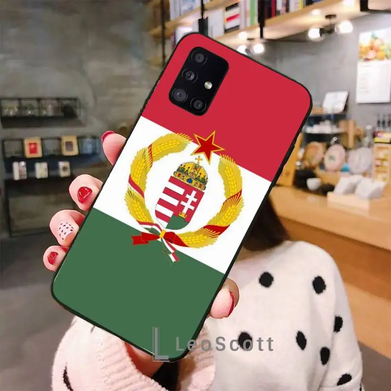 

Hungary Hungarians Flag Phone Case For Samsung A50 A51 A71 A20E A20S S10 S20 S21 S30 Plus ultra 5G M11