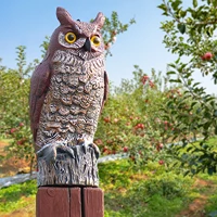 fake prowler owl garden bird proof repellent garden decoy pest scarer sparrow bird control supplies