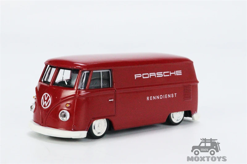 

Schuco 1:64 VW T1 Van Lowrider Red Diecast Model Car