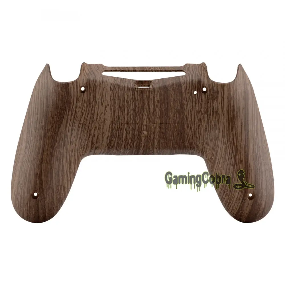 Wood Grain Изготовленный На Заказ нижняя часть корпуса сзади Корпус чехол запасная часть для PS4 тонкий поляризационный фильтр Pro контроллер JDM-040 JDM-050 JDM-055 - Цвет: Wood Grain