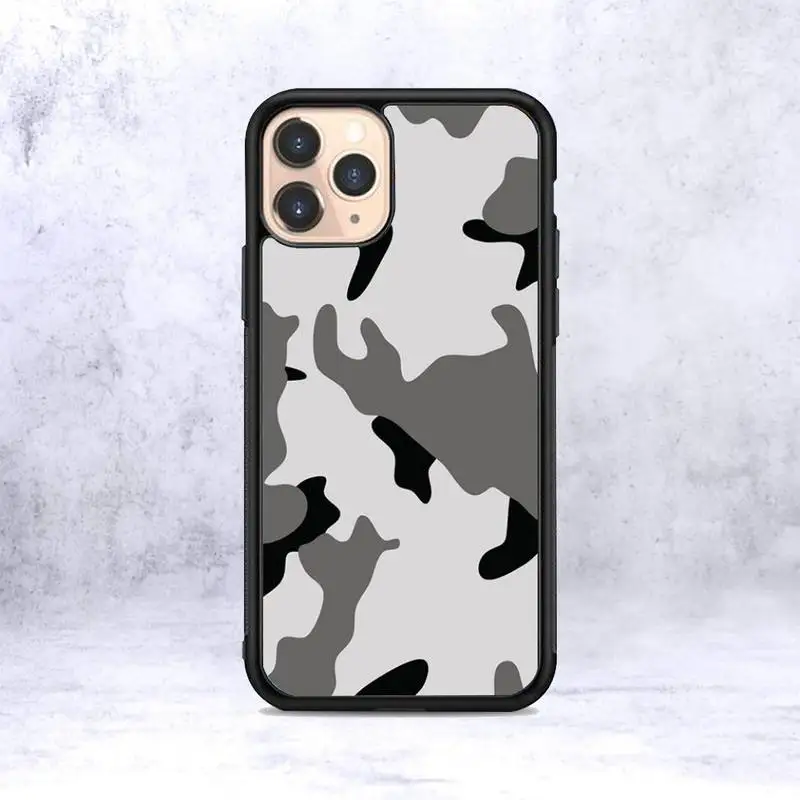 

Camouflage pattern 14 Phone Case for iPhone 12 mini 11 pro XS Max X XR 6 7 8 plus SE20 High quality TPU silicon cover