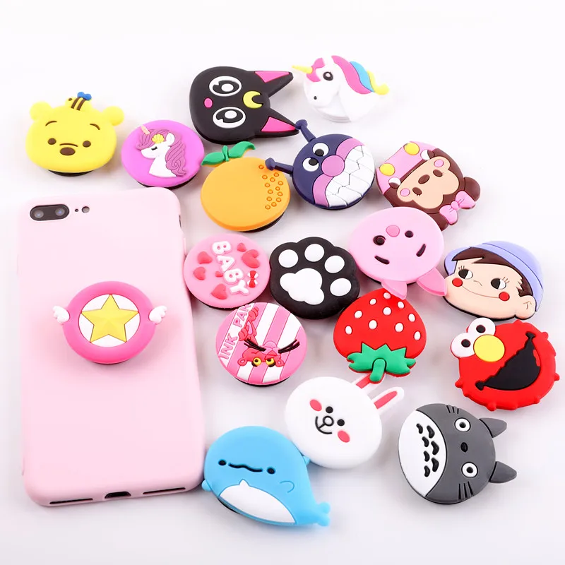 Держатель для мобильного телефона с мультипликационным принтом кольцо