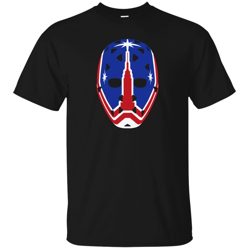 Steve Baker маска вратаря футболка Нью Йорк Хоккей ретро 1970'S Rangers Ny Sweatshirt Tee Shirt| |