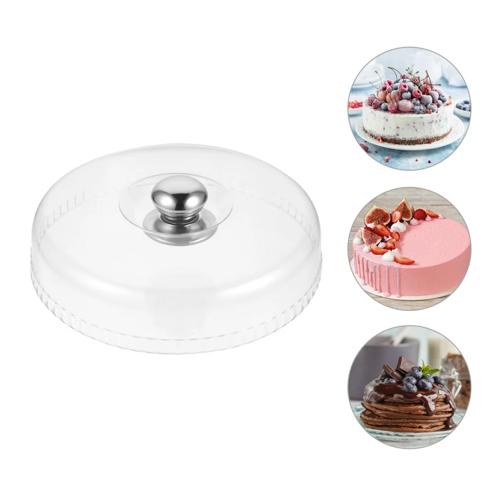 Крышка для торта прозрачная крышка десерта подставка пылезащитная пекарни 1