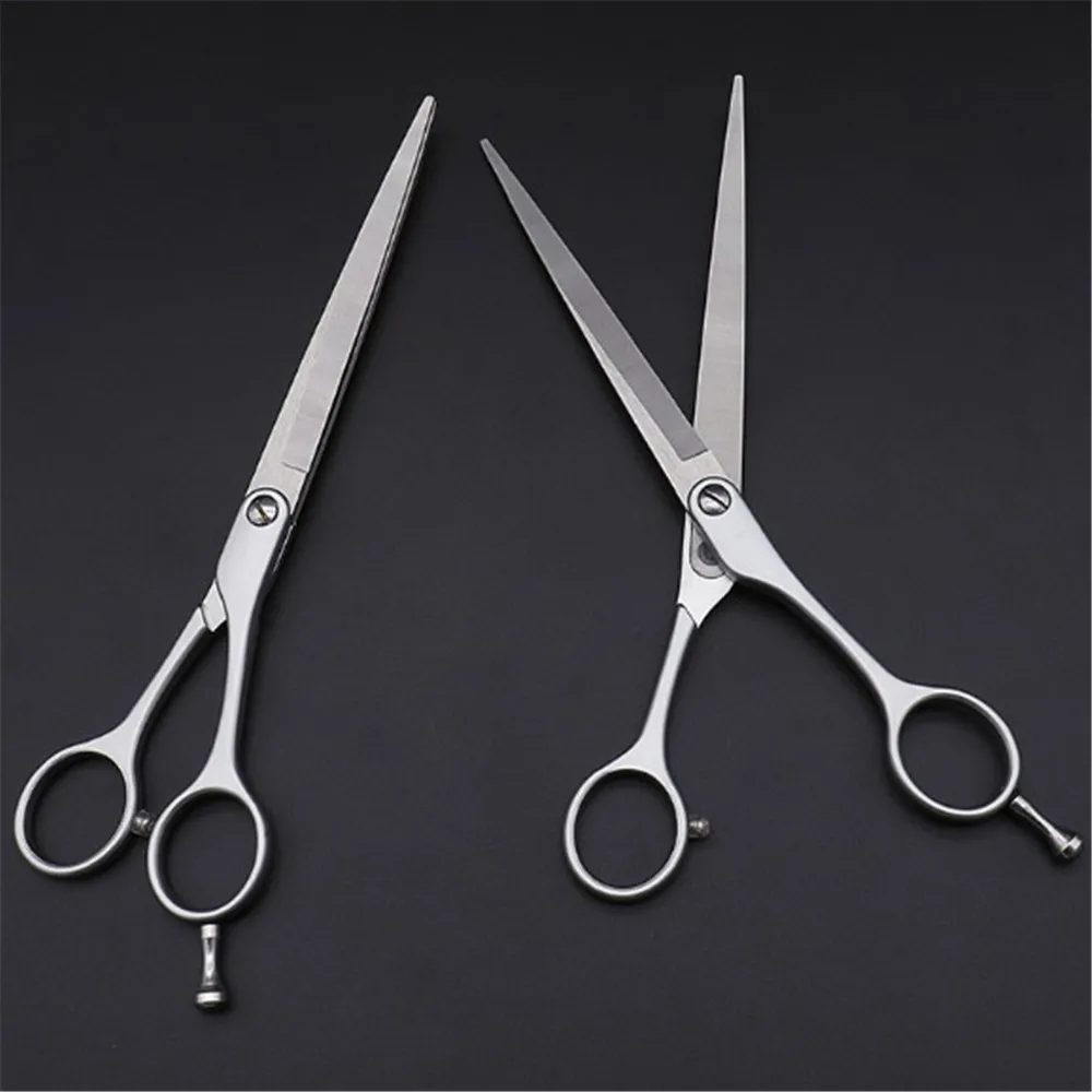 

Simple Salon Fashion Flat Shear Cutting Stainlesssteel Shear Hair Scissors Hairdressing Scissors Kit Hair Straight