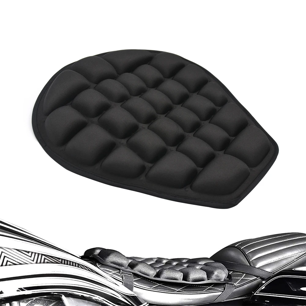 Air Pad Motorcycle Cool Seat Cover Sunscreen Mat Electric Car Inflatable Decompression Cushion |