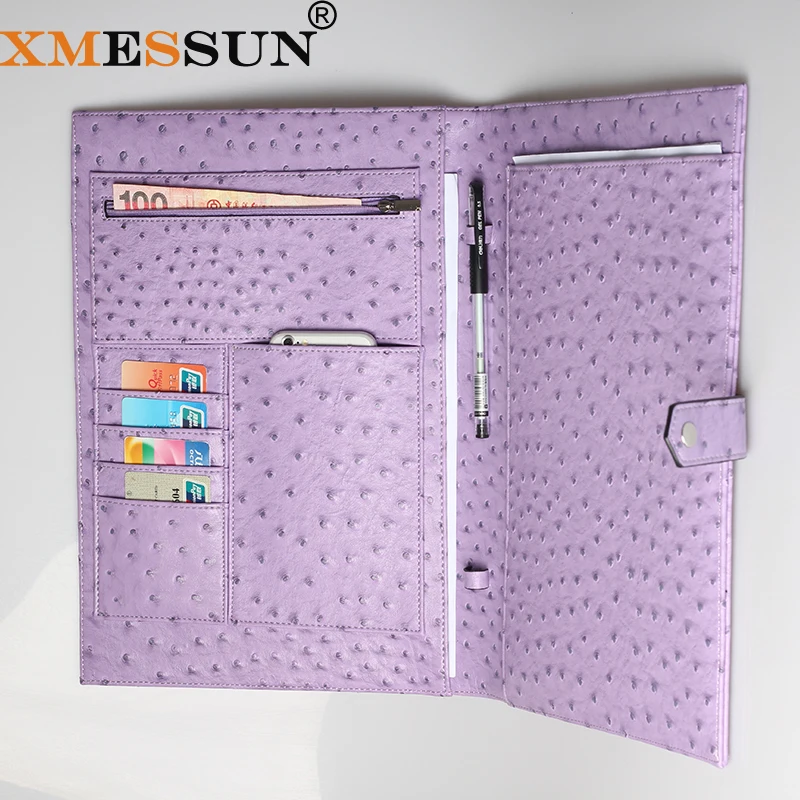 XMESSUN модная индивидуализированная папка для документов университета с тиснением