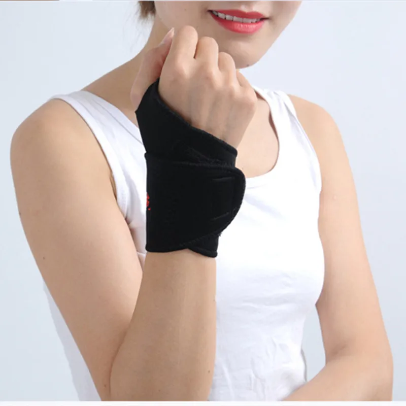 Magnetic Therapy Tourmaline Pads Self-heating Wrist Braces Support Pain Protector Hand Arthritis Ancon Health Monitor Belt | Красота и