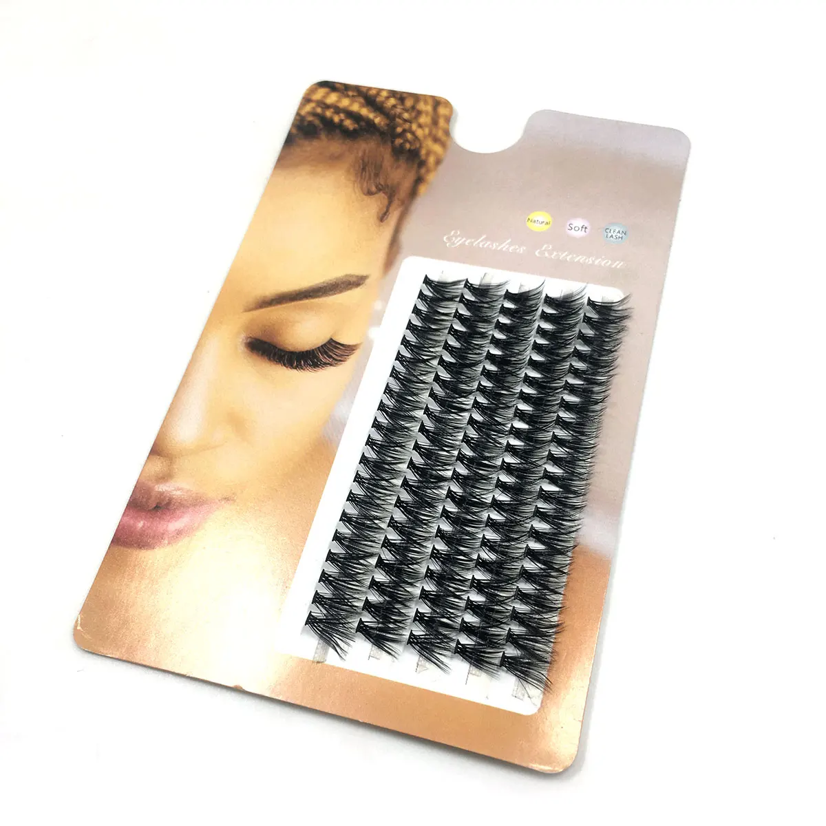 HBZGTLAD big capacity Handmade Lash Volume 0.07mm 40D/30D/20/10D Fans Semi Permanent Individual Eyelash Extensions | Красота и