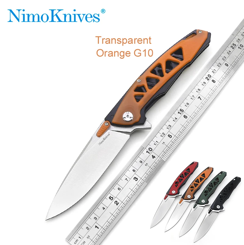 Nimoknives & Fatdragon оригинальный дизайн yggdrсил Складной нож 440C edge уличный многоцелевой
