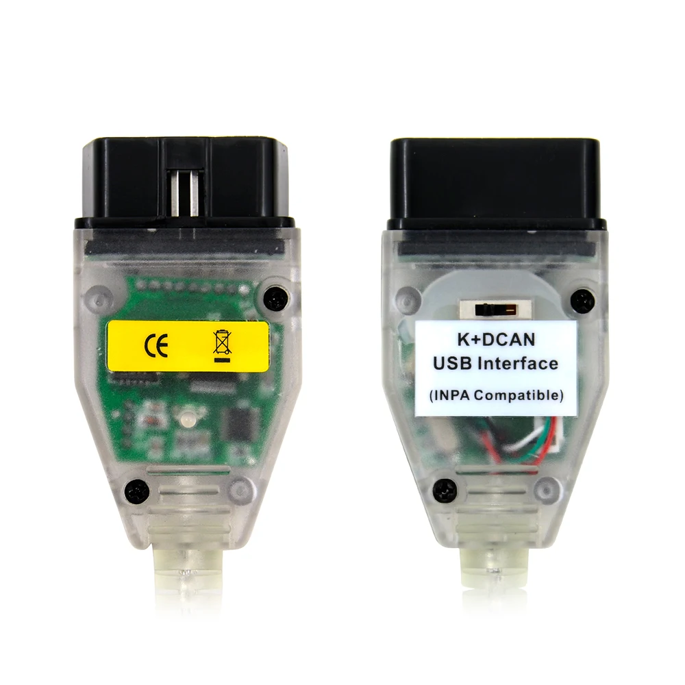 10 шт./лот для BMW INPA K + может к переключатель с FT232RL чип DCAN USB Интерфейс полный