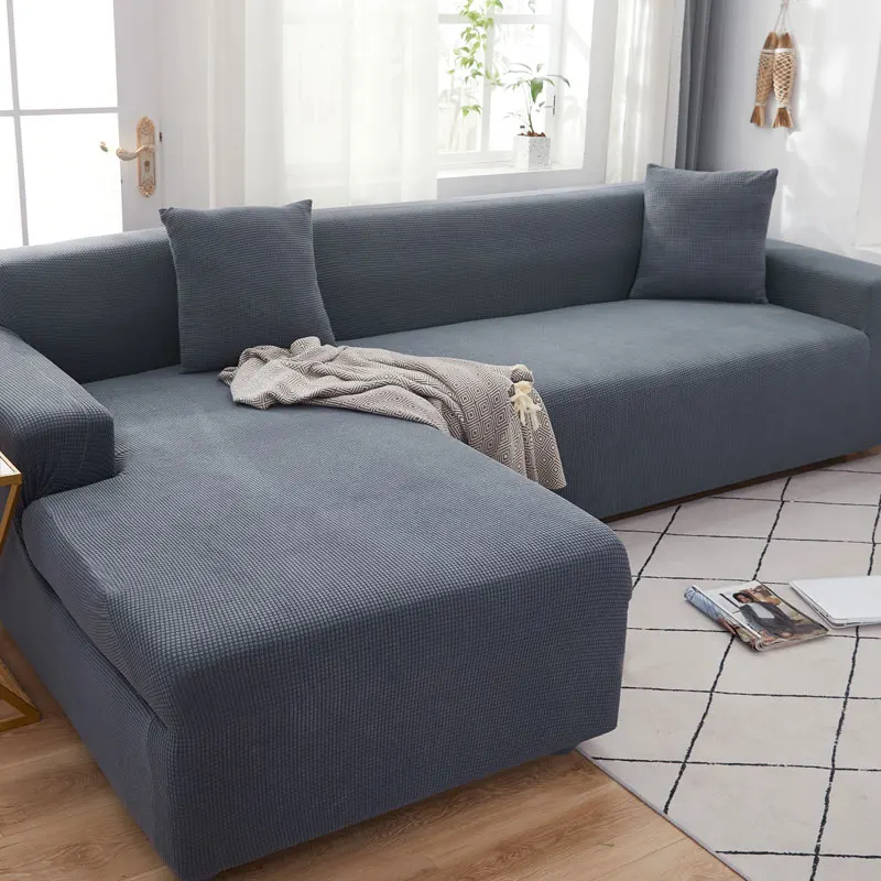 

Plush sofa cover for living room sofa towel Slip-resistant Keep warm couch cover strech sofa Slipcover for winter