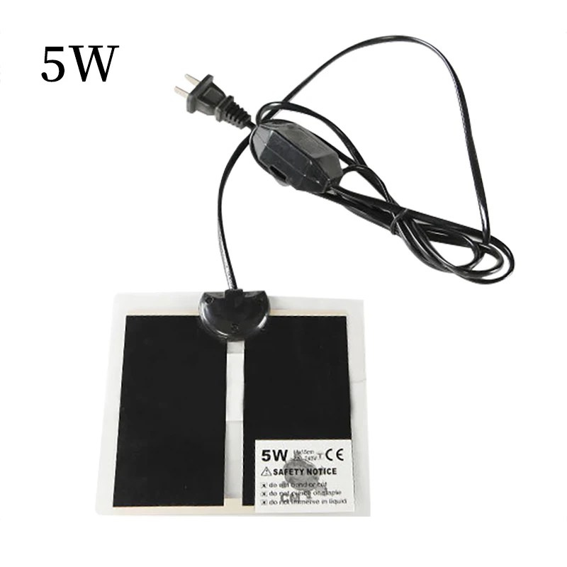 Heating Warm Pad Adjustable Temperature Controller Incubator Mat Tools 5/7/14W Terrarium Reptiles Heat Climbing Pet | Дом и сад