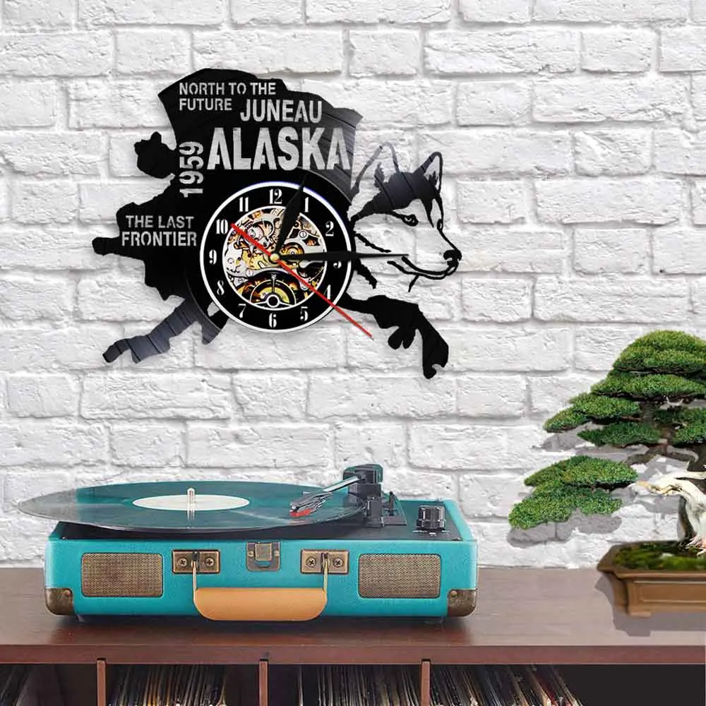 Alaska Dog настенные художественные декорации США город Аляска винтажная виниловая