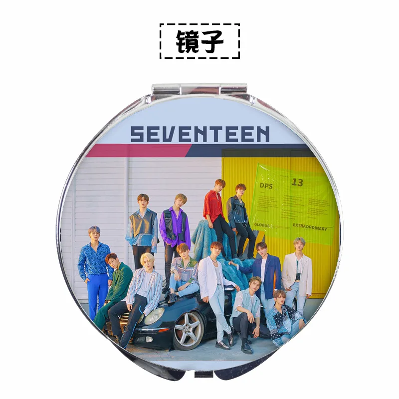 

[MYKPOP]SEVENTEEN - HIT Mirror Make-up Mirror KPOP Fans Collection SA18082108