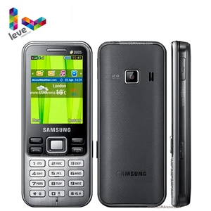 original samsung c3322 dual sim gsm unlocked mobile phone 2 2 2mp fm bluetooth refurbished cellphone free global shipping