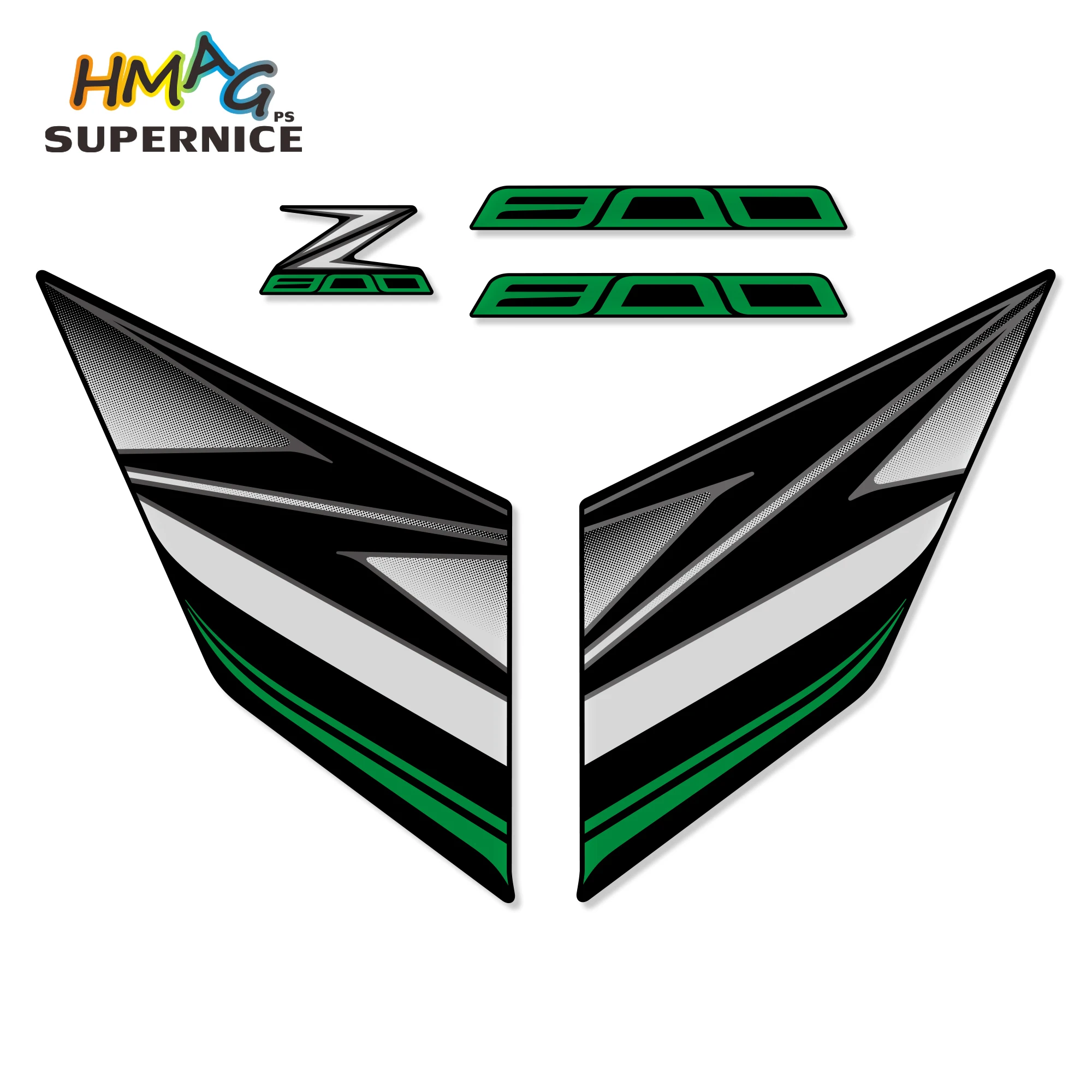 

Motorcycle For Kawasaki Z800 Sticker Full Kit Applique High Quality Whole Vehicle Decal