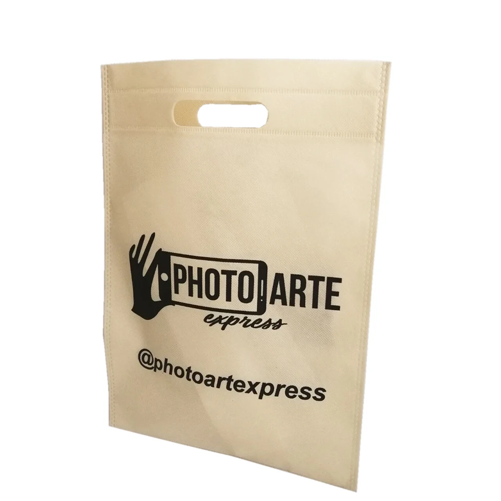 500 шт./лот индивидуальные подарочные пакеты с ручками Экологически чистая