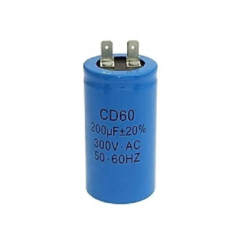 2 шт. CD60 200uF 300V КОНДЕНСАТОРЫ Пусковые конденсаторы | Электронные компоненты и
