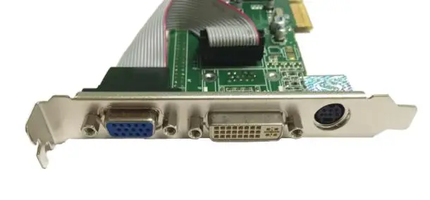 Новая видеокарта AGP для ATI Radeon R7000 7000 64M DDR CRT DB15 TVO S-VIDEO выходной Интерфейс