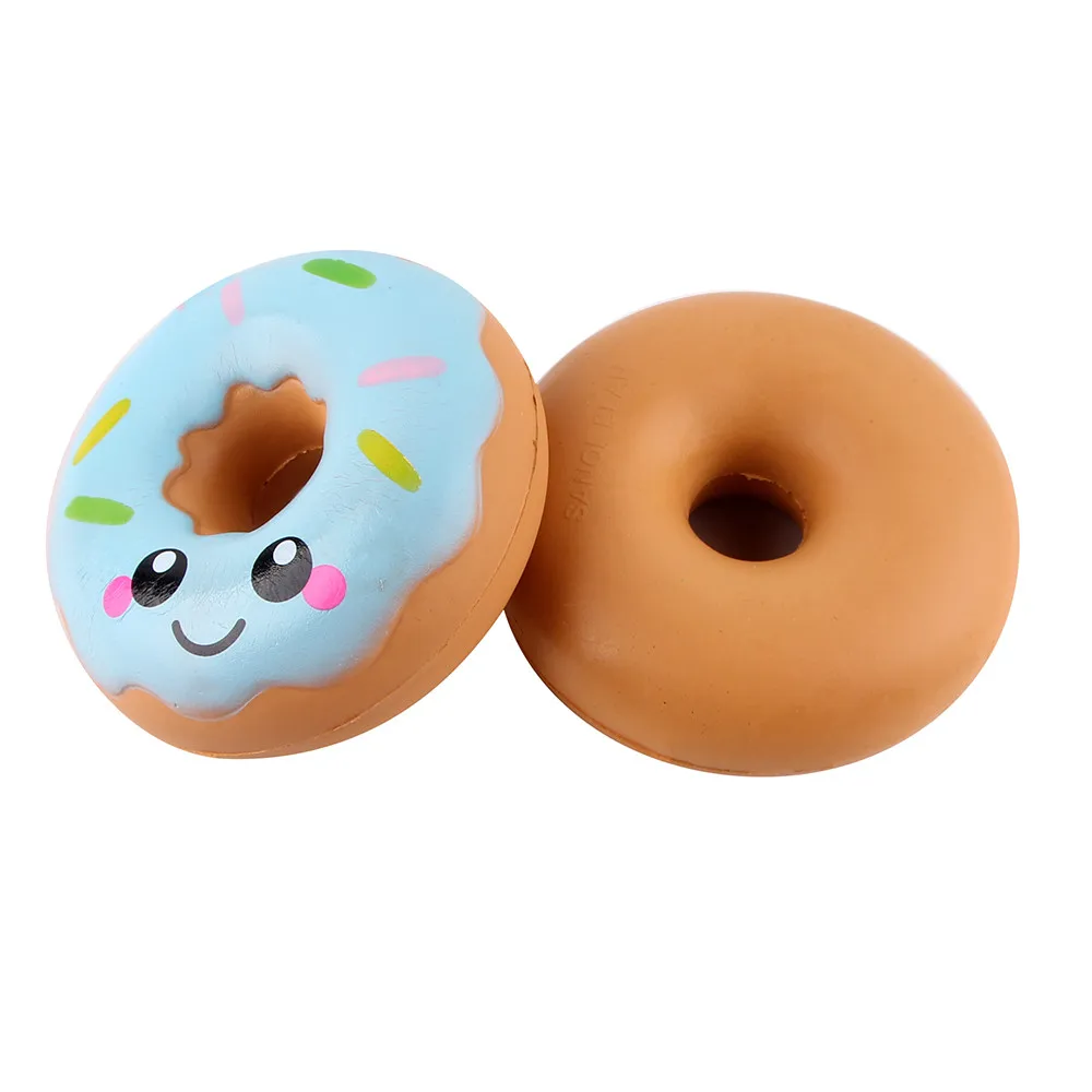 

11cm Lovely Doughnut Cream Scented Squishy Sponge toys Slow Rising Rebound Squeeze Toys Adults Stress Relief Toys ADHD kids toys