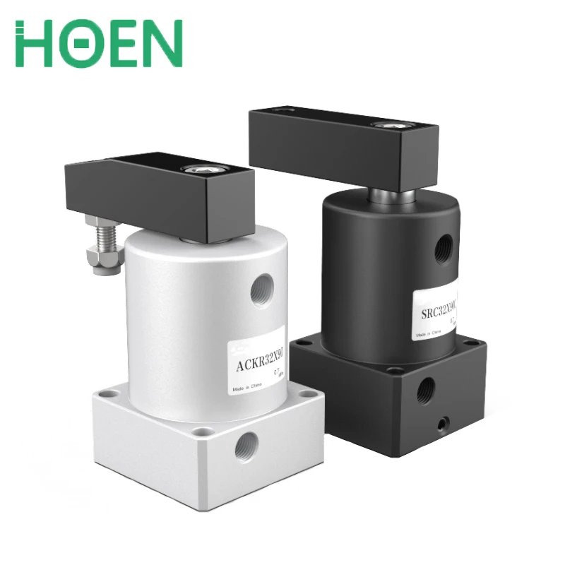 Технические детали пневматический зажим серии SRC вращающийся цилиндр