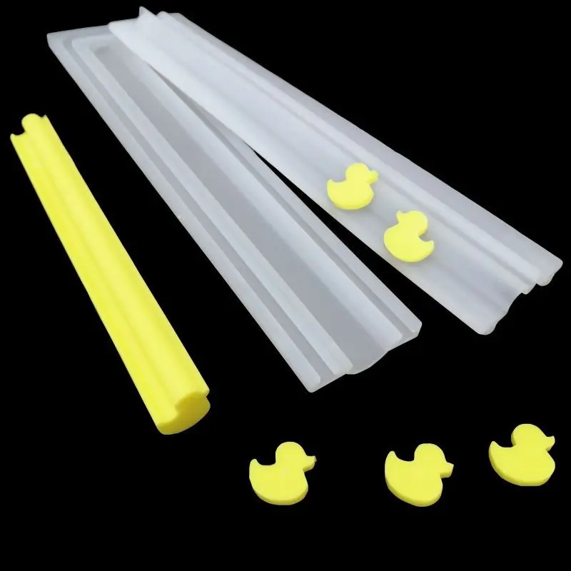 Форма утки ручная мыльница модель силиконовой формы длинная трубка форма