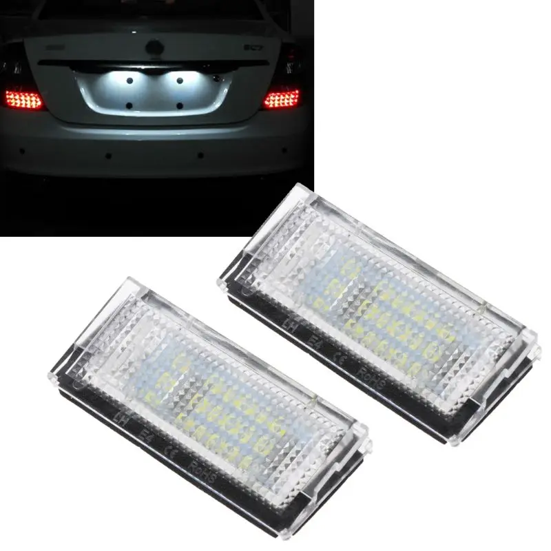 

2 . 3528 18LED BMW E46 4D 5D 323i 325i 328i 6000k 12V 7.3x3.2cm