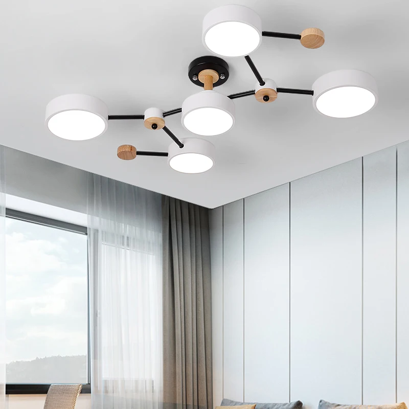 Потолочный светильник в скандинавском стиле современный дизайнерский