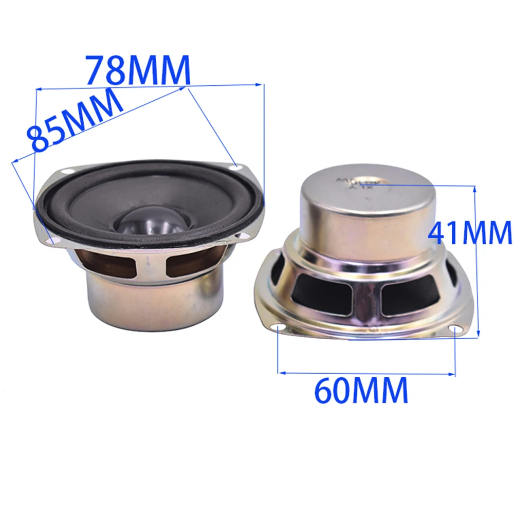 Tenghong 2pcs 4Ohm 5W 3Inch Full Frequency Speakers Audio Speaker Horn For Satellite Speaker Unit DIY Loudspeaker Home Theater images - 6