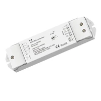 skydance led wireless receiver 4 channel constant voltage dc 12v 24v 4ch 5a led single dimming cct rgb rgbw strip controller