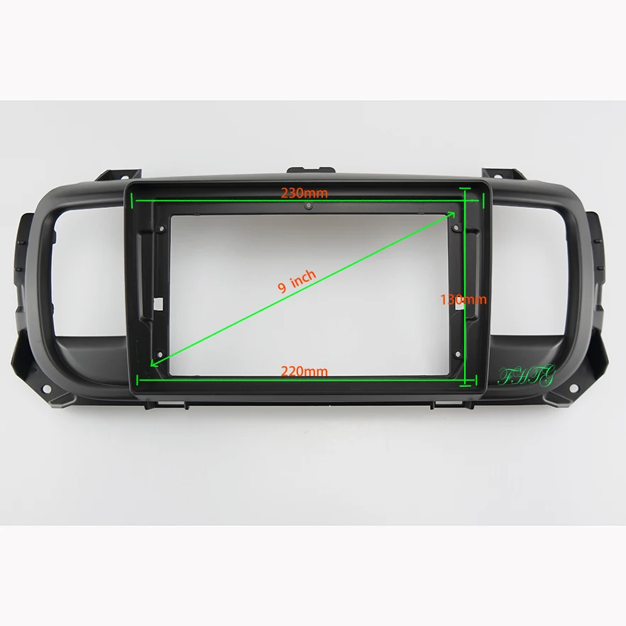 9 дюймовый автомобильный аудио рамка GPS навигационная панель Панель dvd Пластик