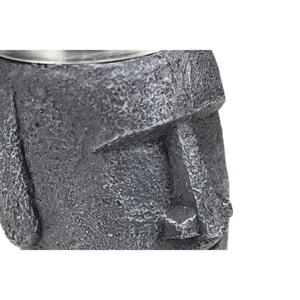 Tiki кружка с изображением коричневого пасхального острова Открывателем для банок